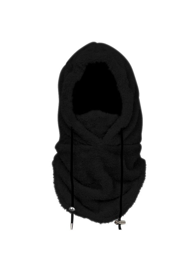 CLENEA Balaclava Winter Ski Mask for Men Women, Fleece Face Mask, Women Hat Neck Windproof Hooded Scarf, Cold Weather Warm Face Cover - Image 4